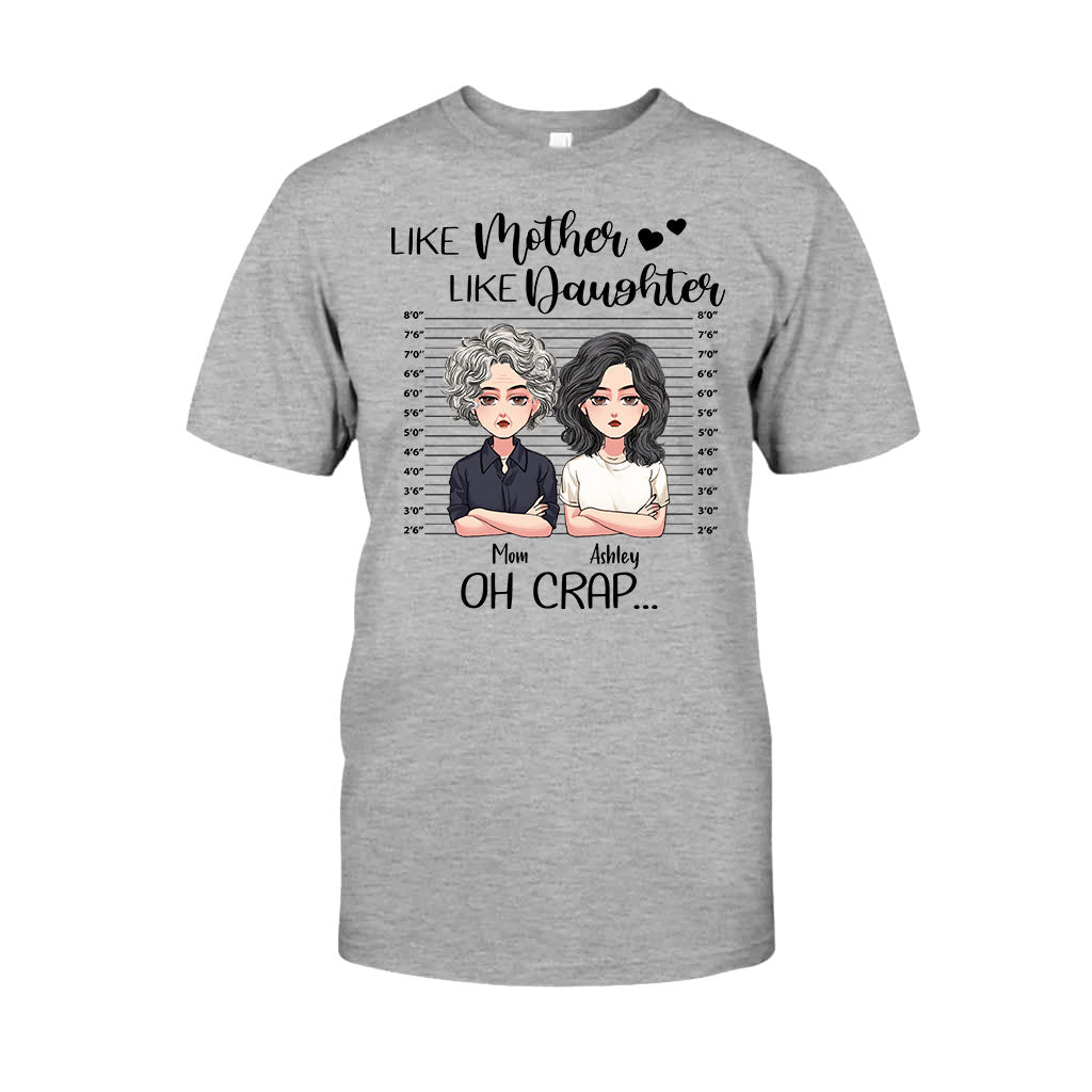 Wie die Mutter, so die Tochter – Personalisiertes Muttertags-T-Shirt und Hoodie