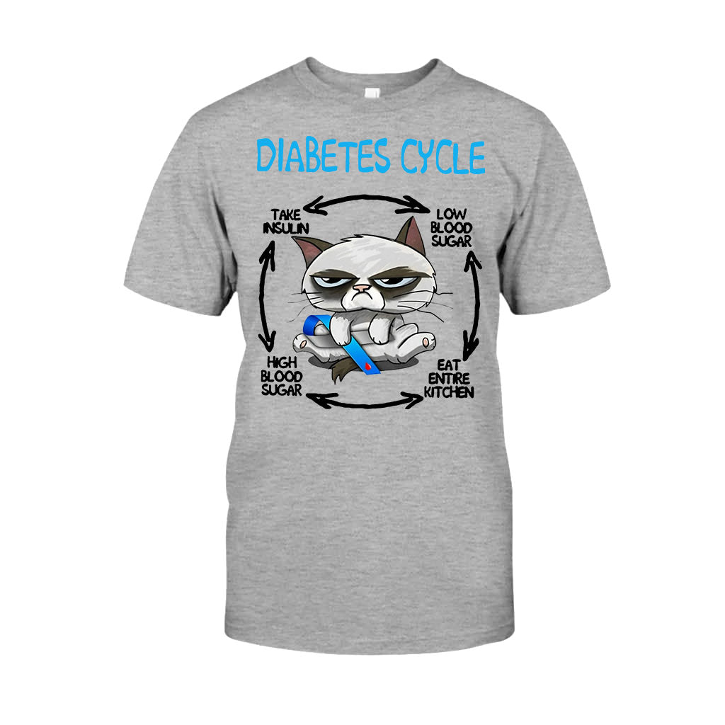 Diabetes Cycle – T-Shirt und Hoodie zur Aufklärung über Diabetes 082021