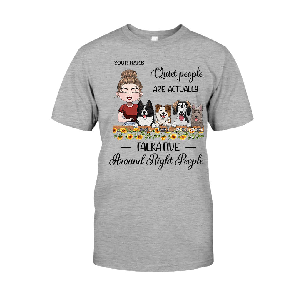 Around Right People - Personalized Dog T-shirt and Hoodie