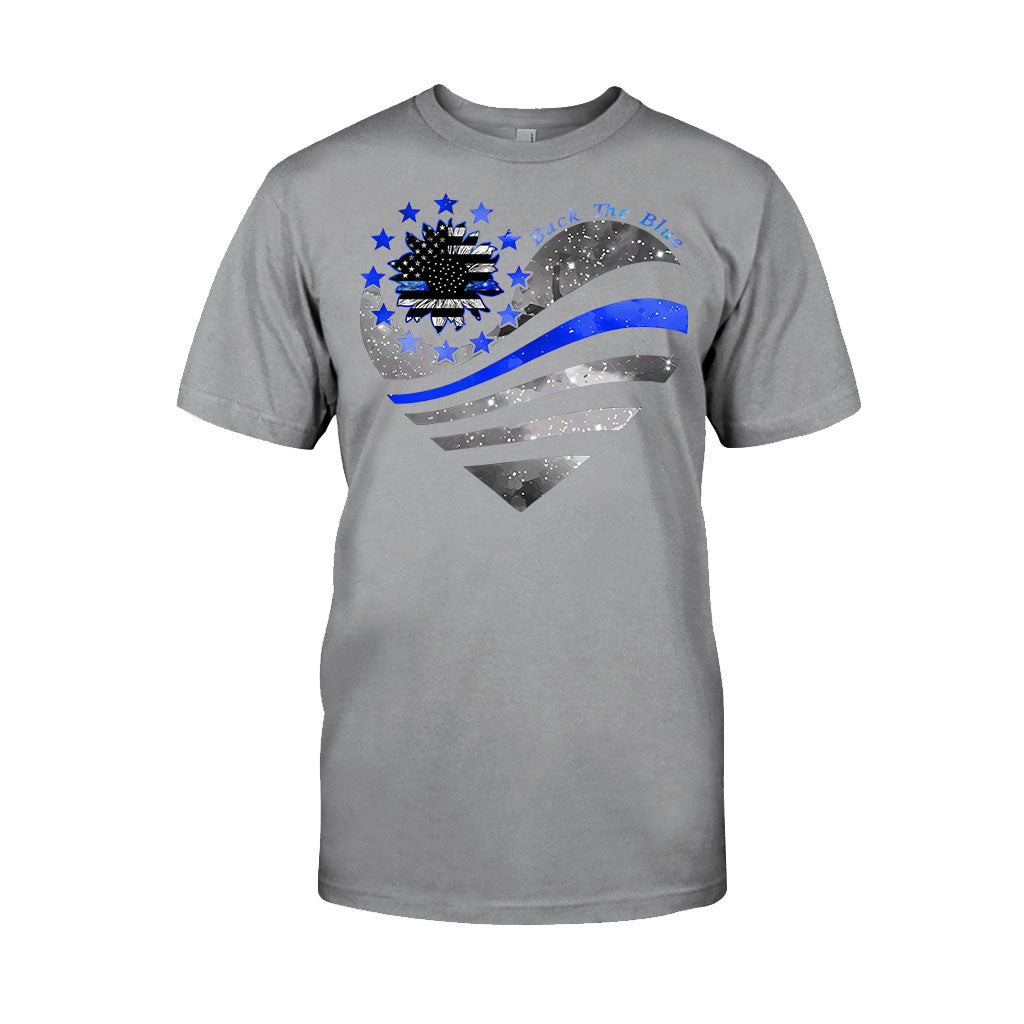 Blue Line – Polizeibeamten-T-Shirt und Hoodie 062021