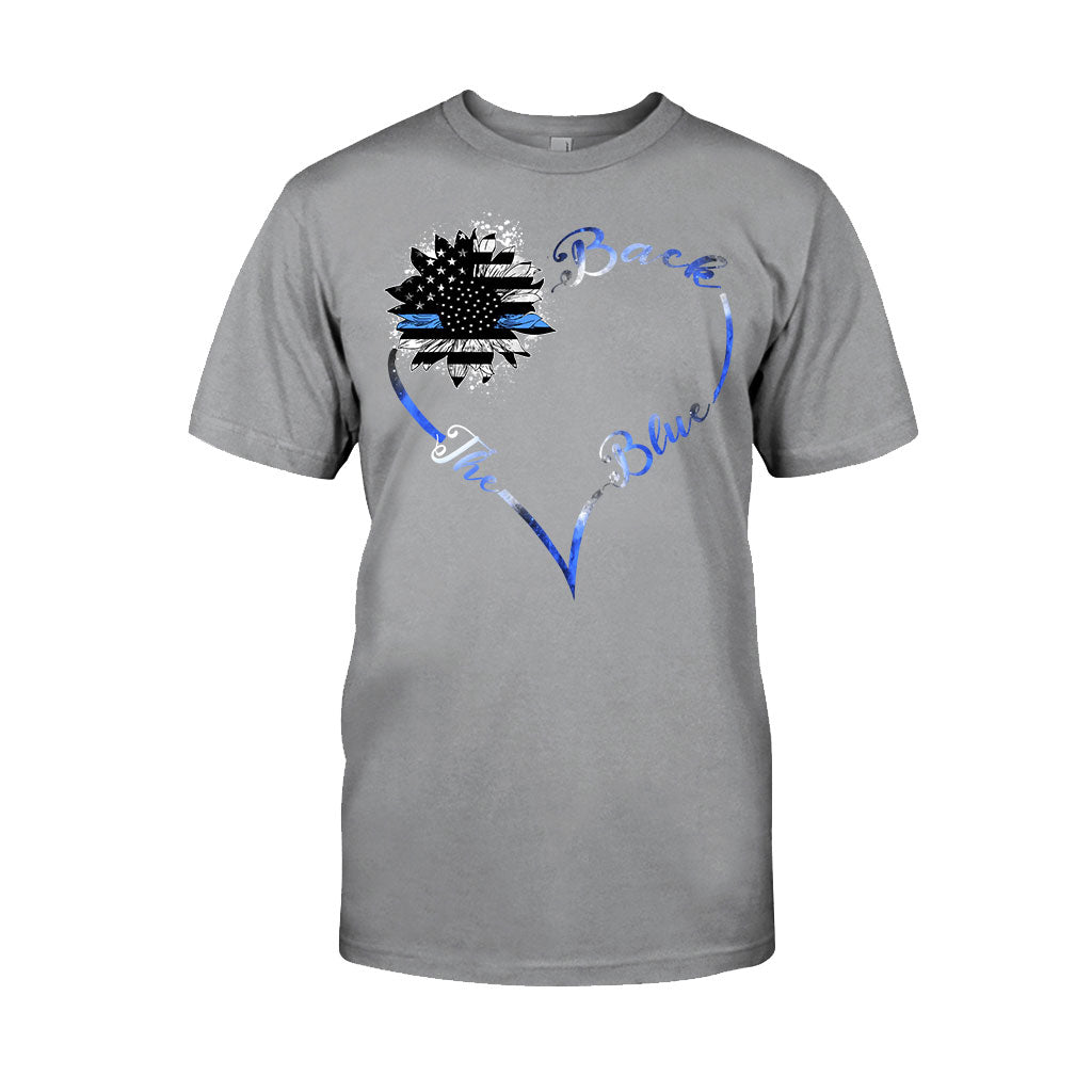 Blue Line – Polizeibeamten-T-Shirt und Hoodie 062021