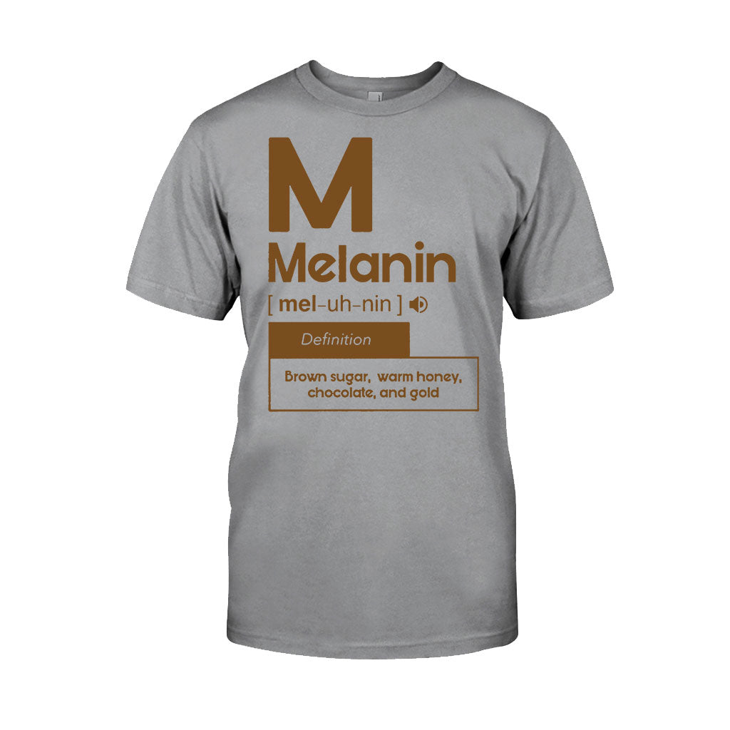 Melanin – T-Shirt und Hoodie für Afroamerikaner 062021