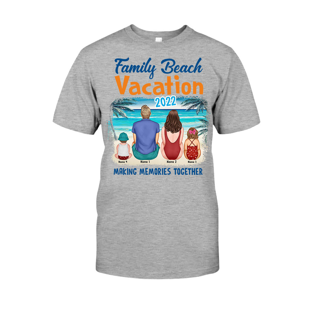 Family Beach Vacation - Personalized Sea Lover T-shirt and Hoodie