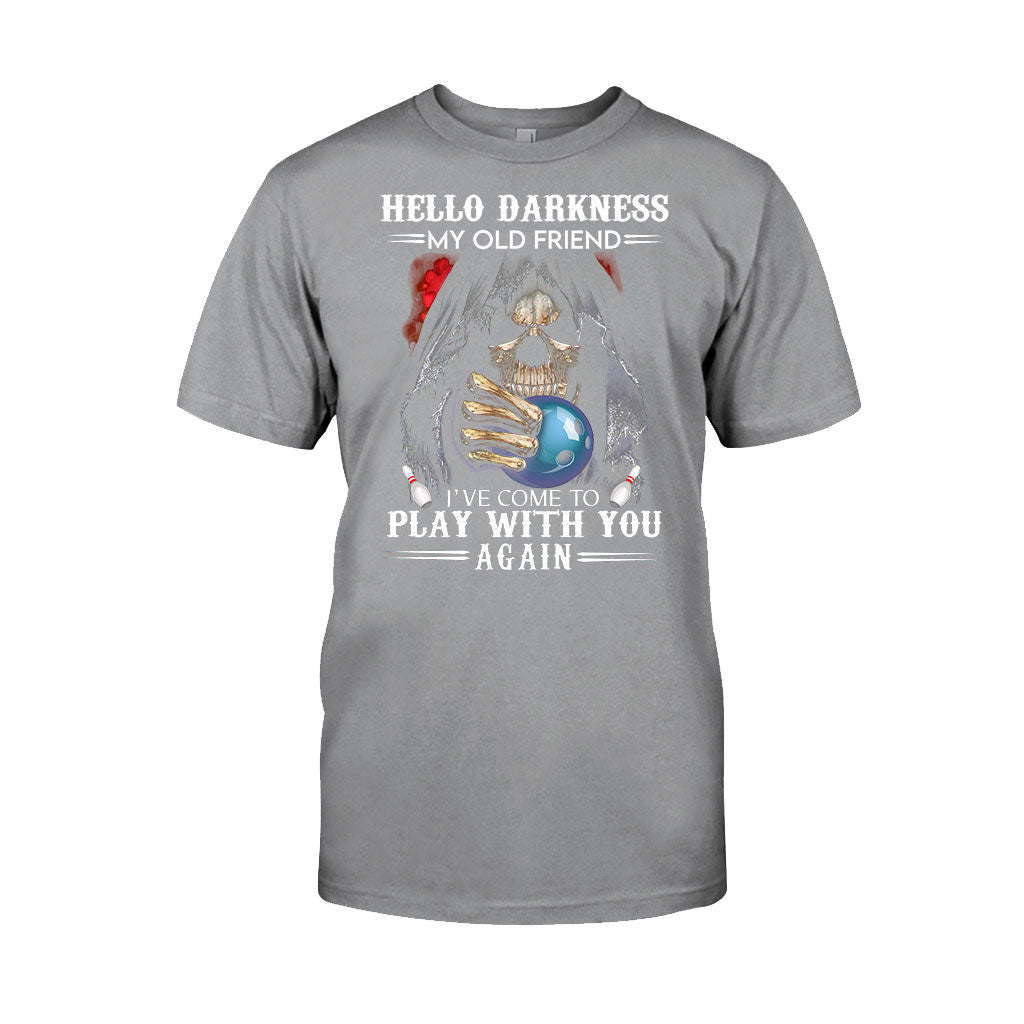 Hello Darkness – Bowling-T-Shirt und Hoodie 062021
