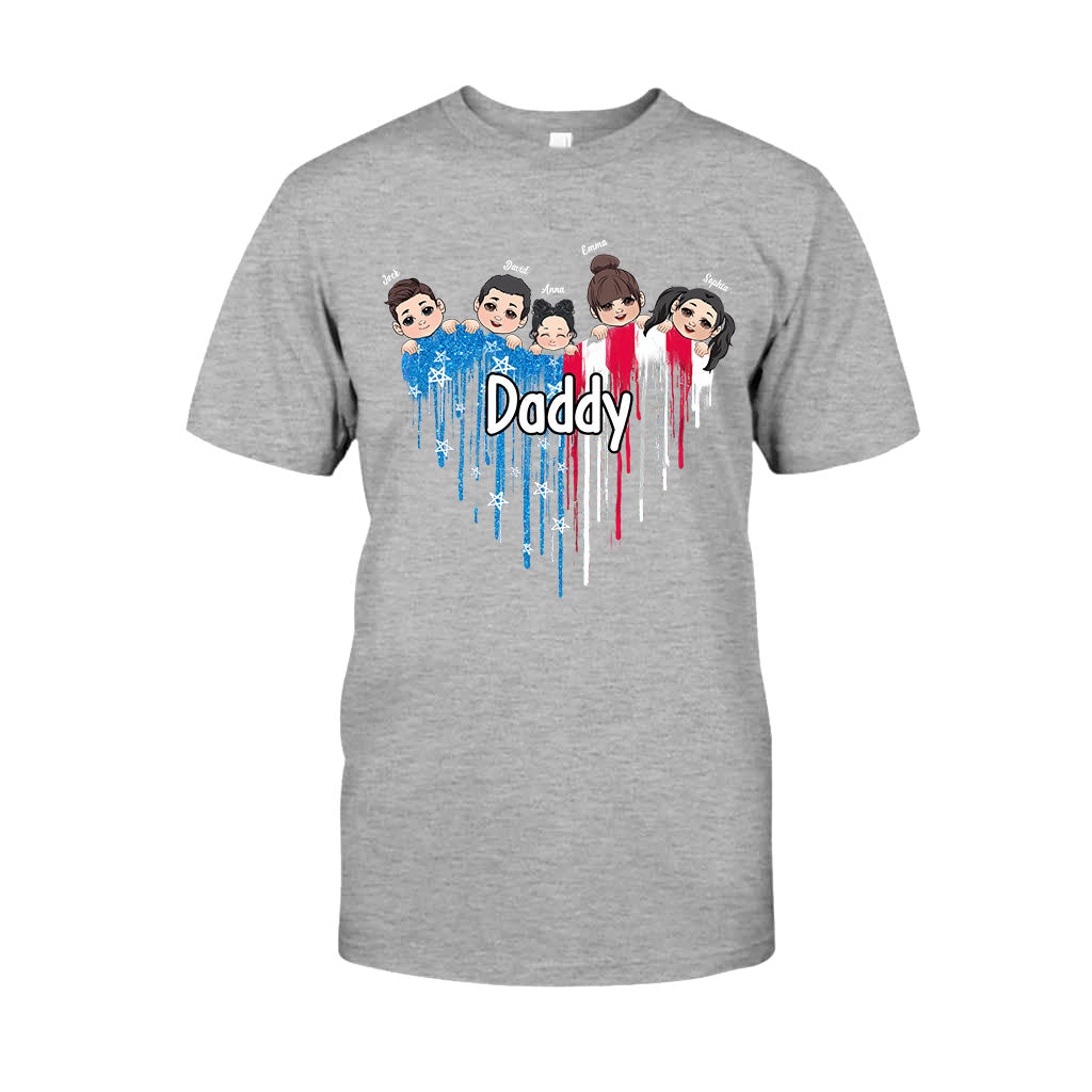 Best Dad Ever - Personalized Father T-shirt and Hoodie