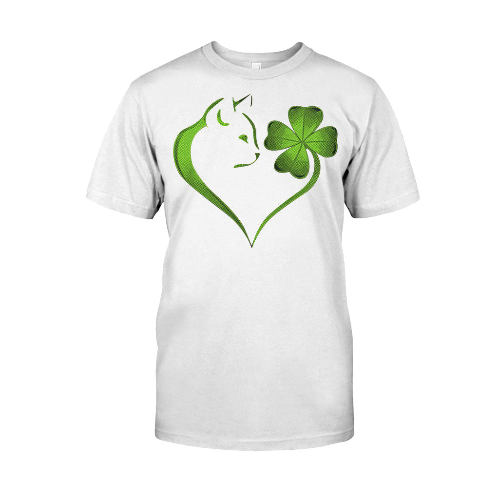 Cat Heart Irish - T-Shirt und Hoodie 0119