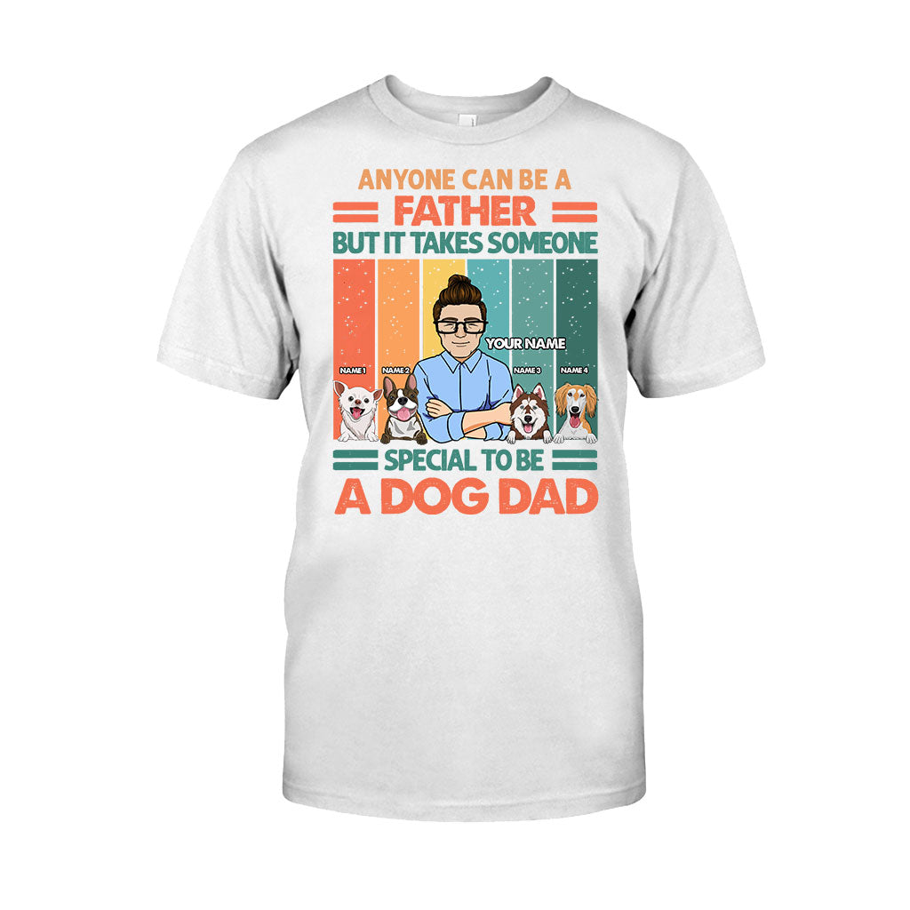 Jemand Besonderes, der Hundepapa wird – personalisiertes Vatertags-T-Shirt und Hoodie