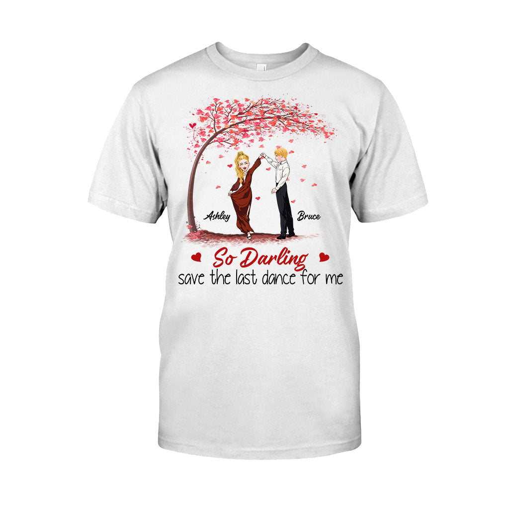 Mein Herz ist immer bei dir – Personalisiertes Partner-T-Shirt und Hoodie