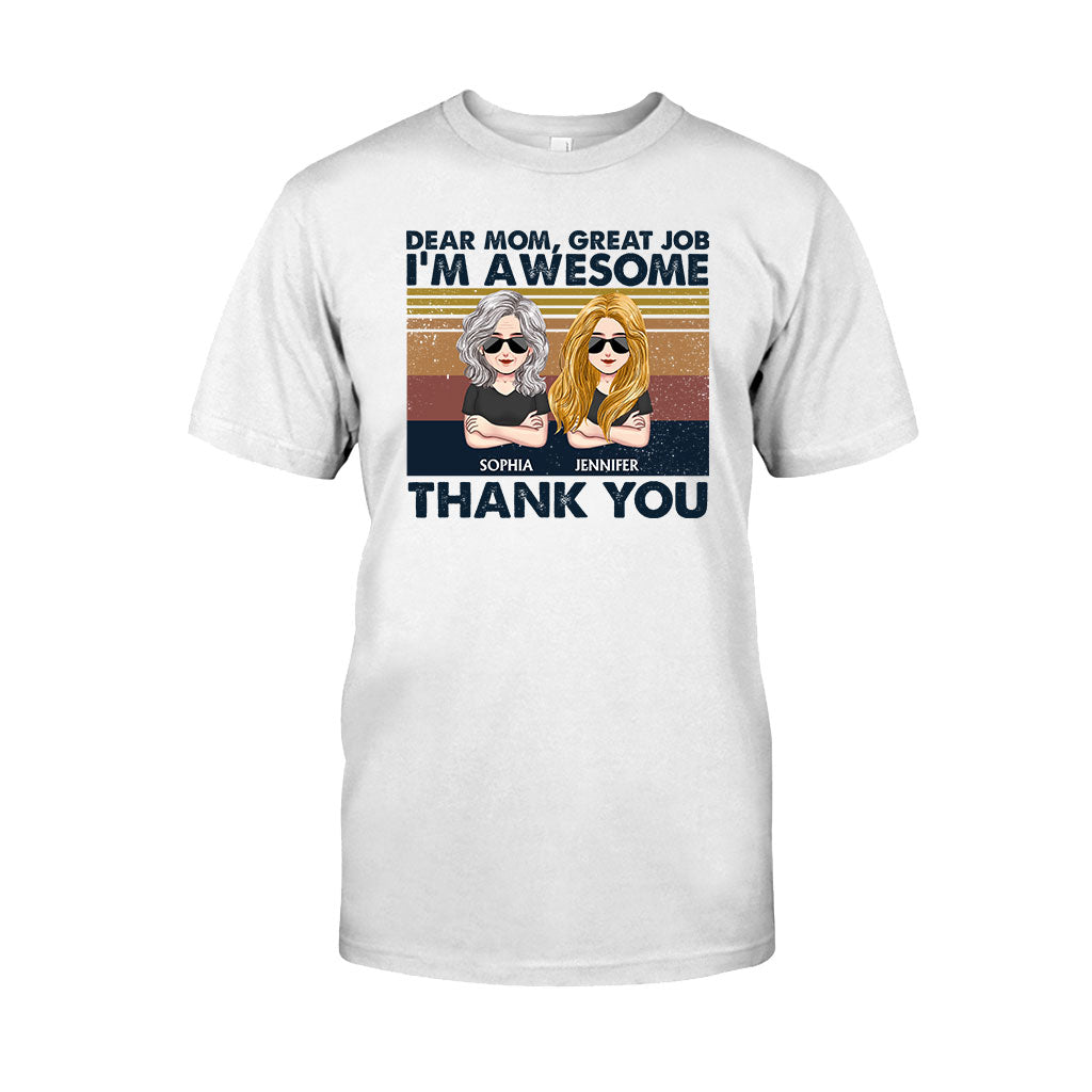 Liebe Mama, super gemacht! Ich bin klasse! - Personalisiertes Muttertags-T-Shirt und Hoodie