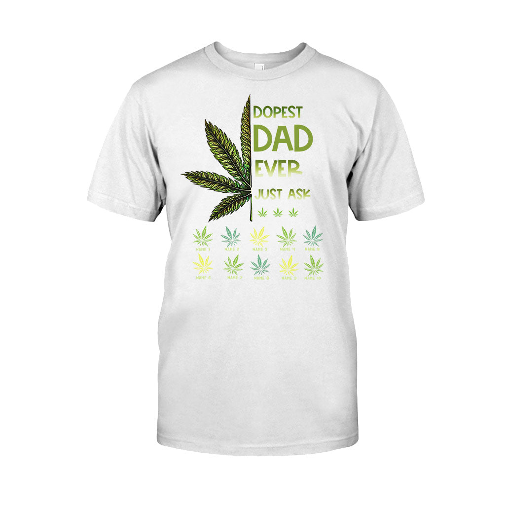 Der coolste Papa aller Zeiten – Geschenk für Papa, Oma, Opa, Mama, Onkel, Tante, Bruder, Schwester – Personalisiertes T-Shirt und Hoodie