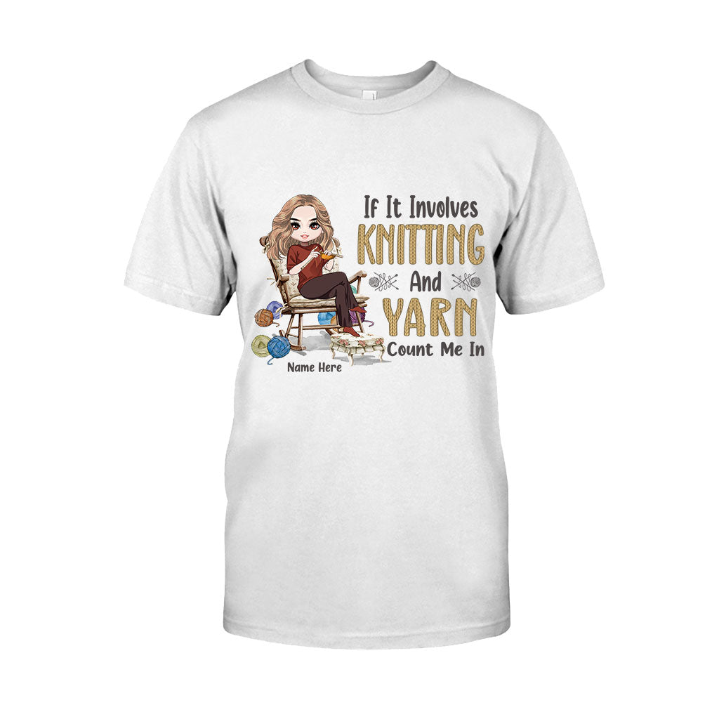 Alles rund ums Stricken und Garn – ich bin dabei! – Personalisierte Strick-T-Shirts und Hoodies