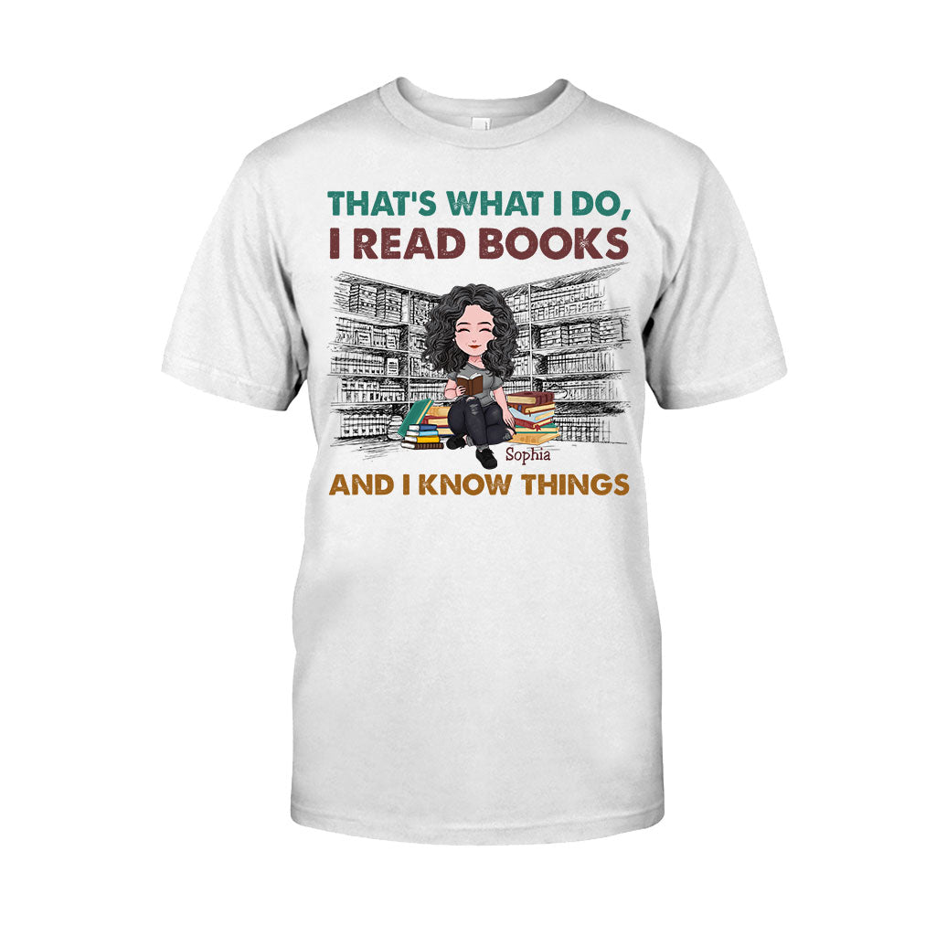 Das ist meine Lesedecke – personalisiertes Buch-T-Shirt und Hoodie