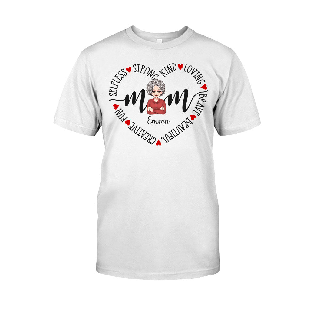 Mama – Personalisiertes Muttertags-T-Shirt und Hoodie