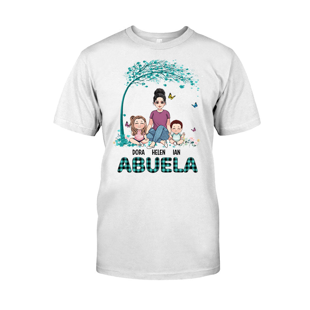 Oma-Leben – Personalisiertes Muttertags-T-Shirt und Hoodie für Omas