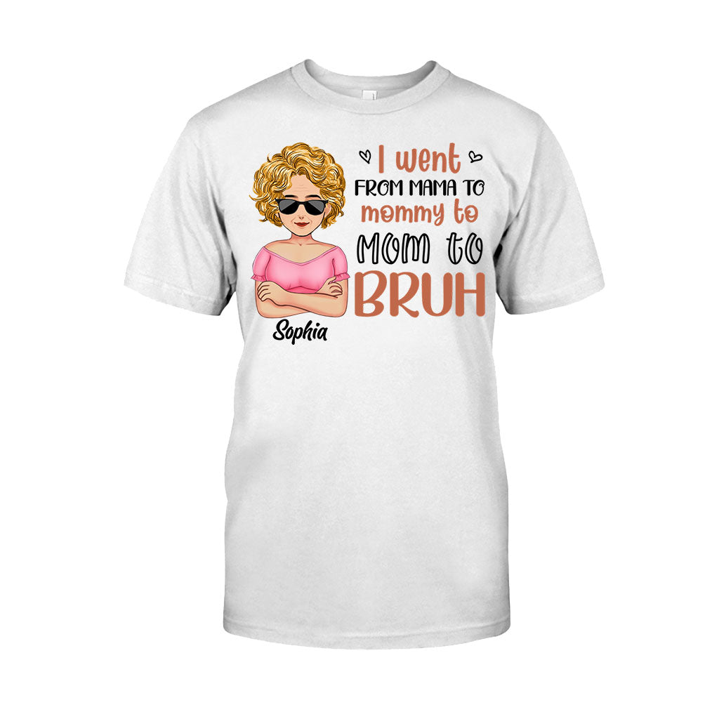 Ich wurde von Mama zu Bruder – Personalisiertes Muttertags-T-Shirt und Hoodie