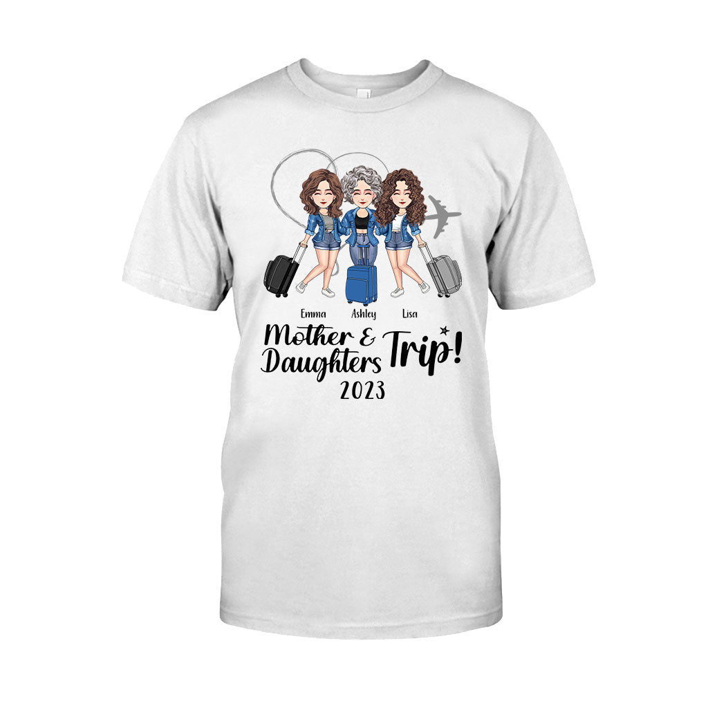 Mutter-Tochter-Ausflug – Personalisiertes Muttertags-T-Shirt und Hoodie