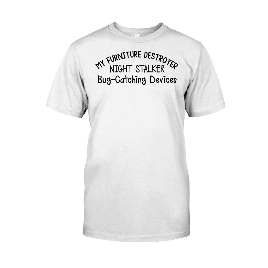 Meine Möbelzerstörer – Personalisiertes Katzen-T-Shirt und Hoodie