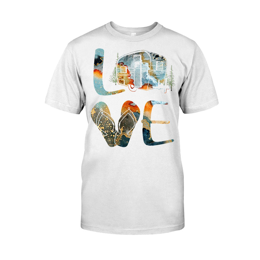 Liebe – Camping-T-Shirt und Hoodie 112021