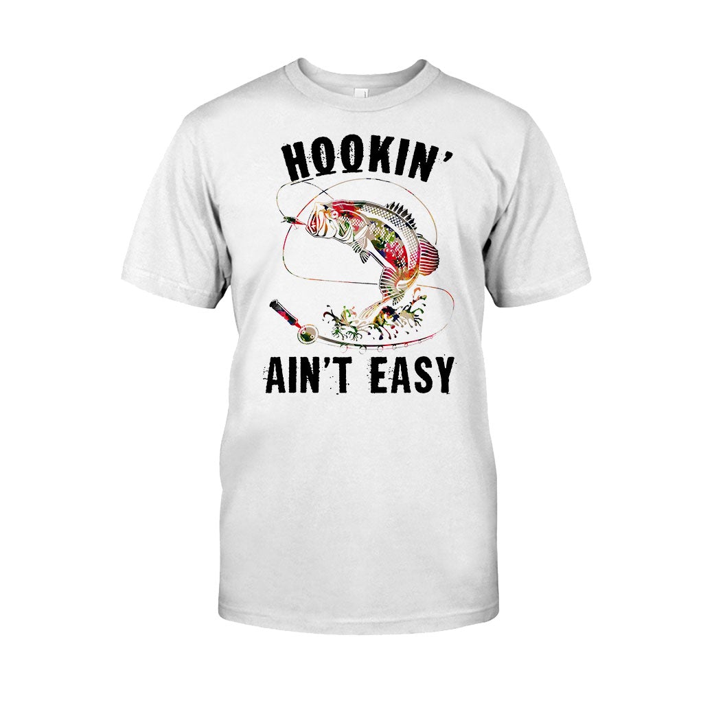 Angeln ist nicht einfach – T-Shirt und Hoodie zum Thema Angeln 1121