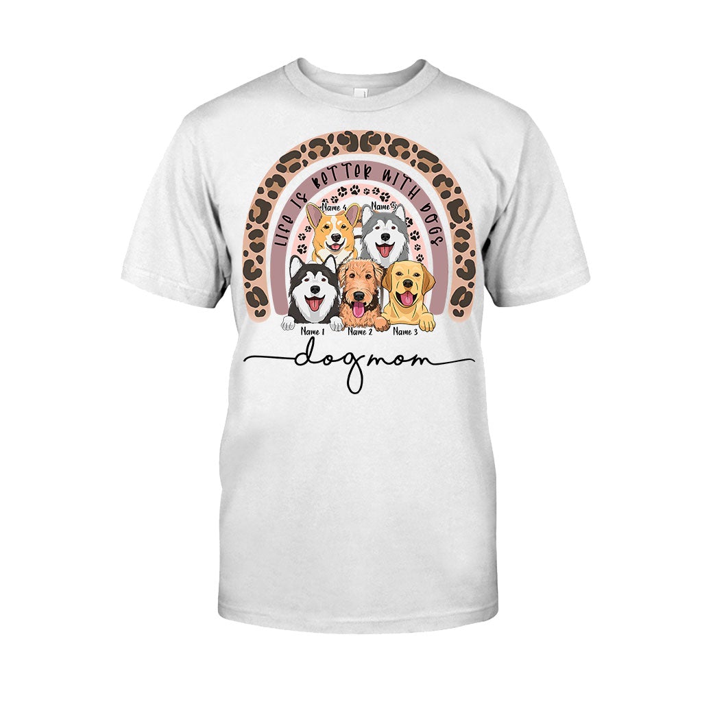 Hundemama – Personalisiertes Hunde-T-Shirt und Hoodie