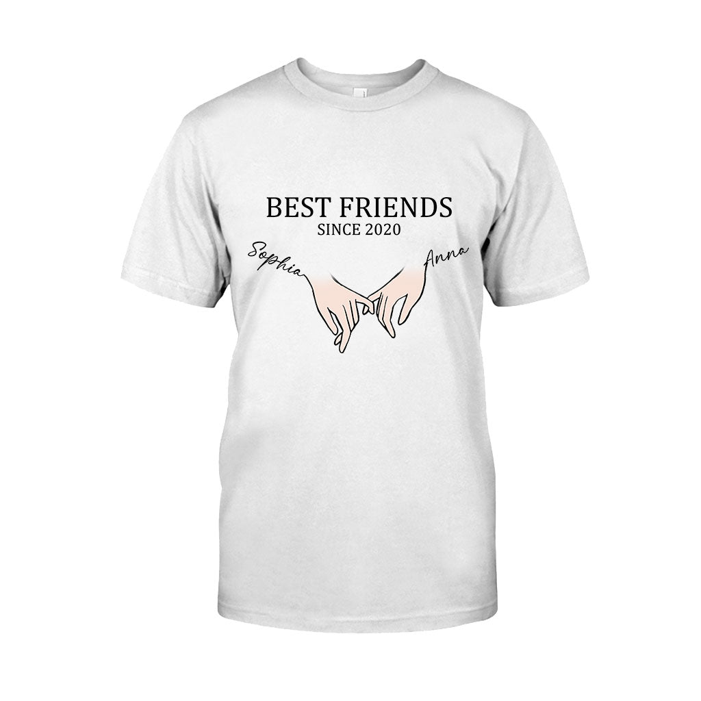 Beste Freundinnen – Personalisiertes Bestie-T-Shirt und Hoodie