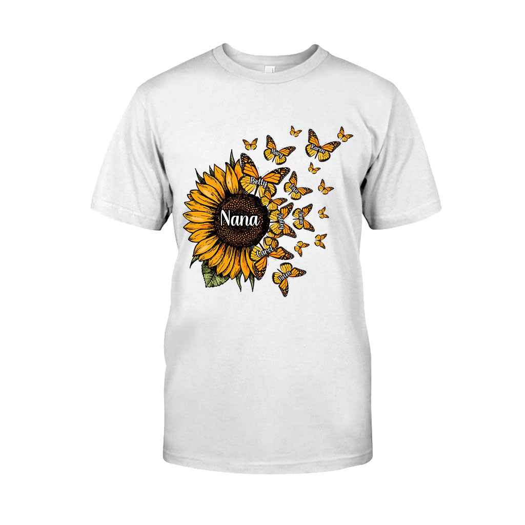 Beautiful Sunflower Blessed To Be Called - Gift for grandma, mom - Personalized T-shirt And Hoodie
