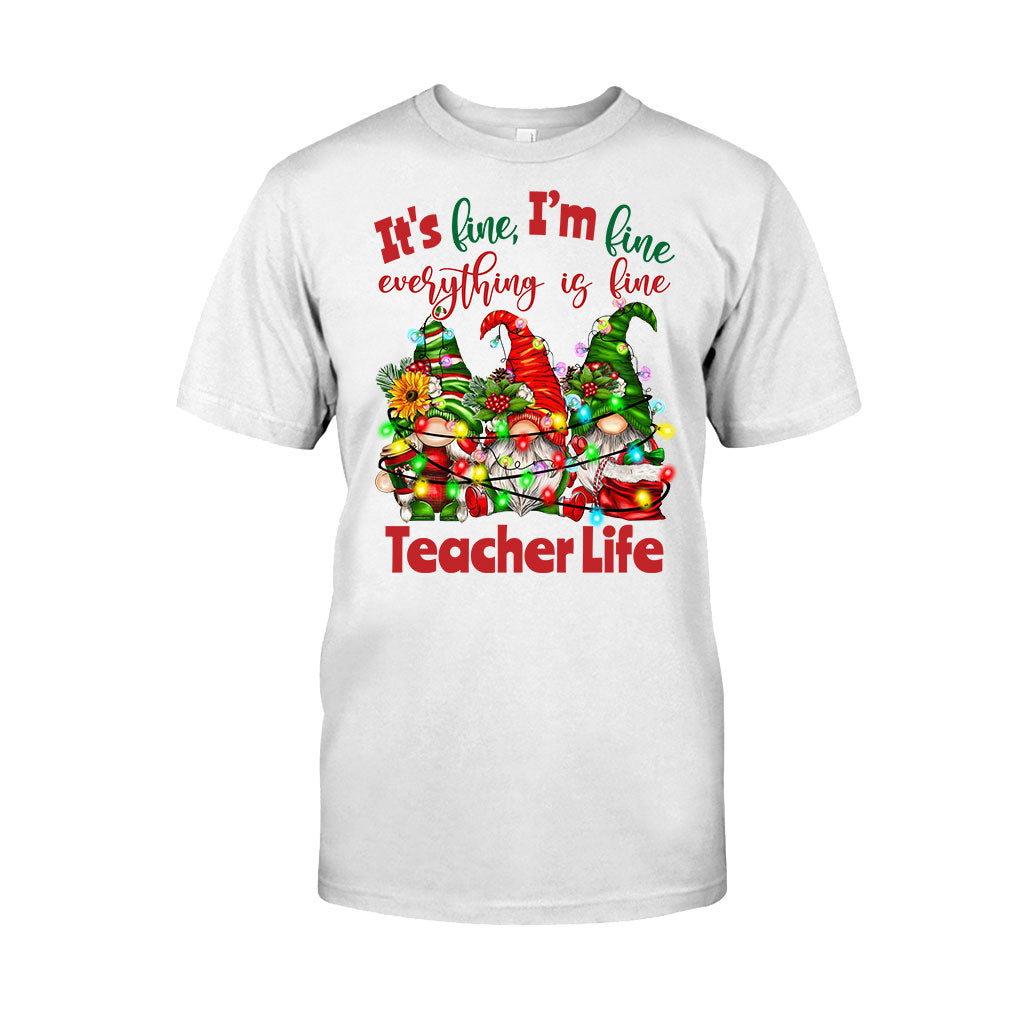 Alles gut, mir geht's gut, alles ist gut – personalisiertes Lehrer-T-Shirt und Hoodie