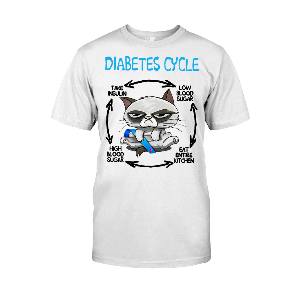 Diabetes Cycle – T-Shirt und Hoodie zur Aufklärung über Diabetes 082021