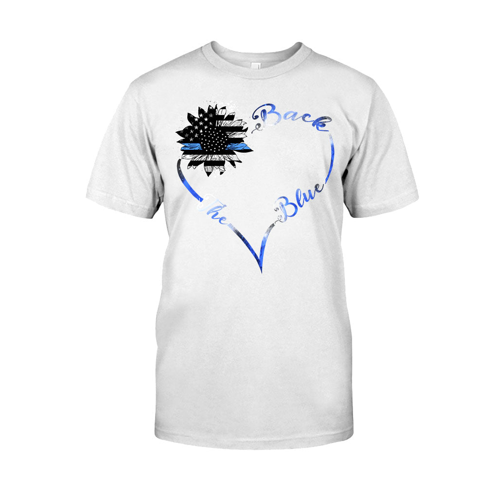Blue Line – Polizeibeamten-T-Shirt und Hoodie 062021