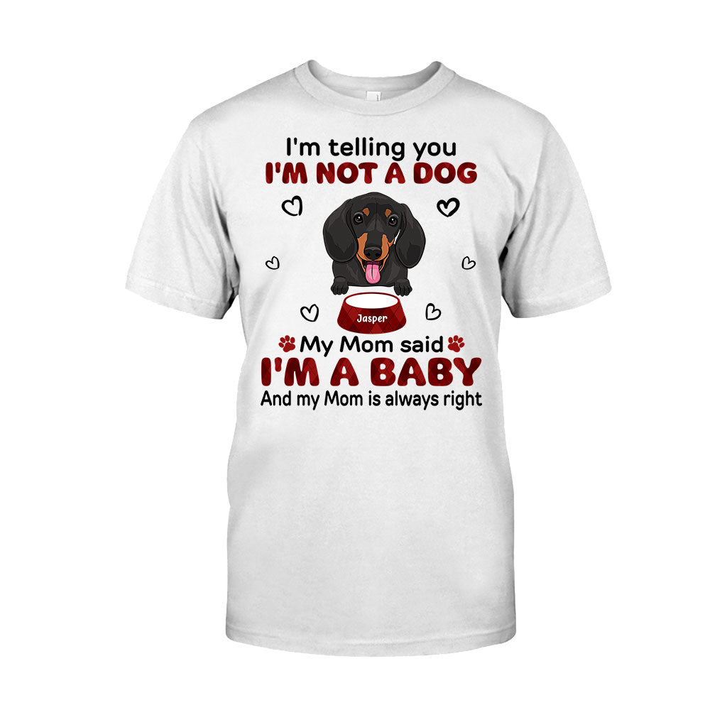 Ich sag's dir – personalisiertes Hunde-T-Shirt und Hoodie