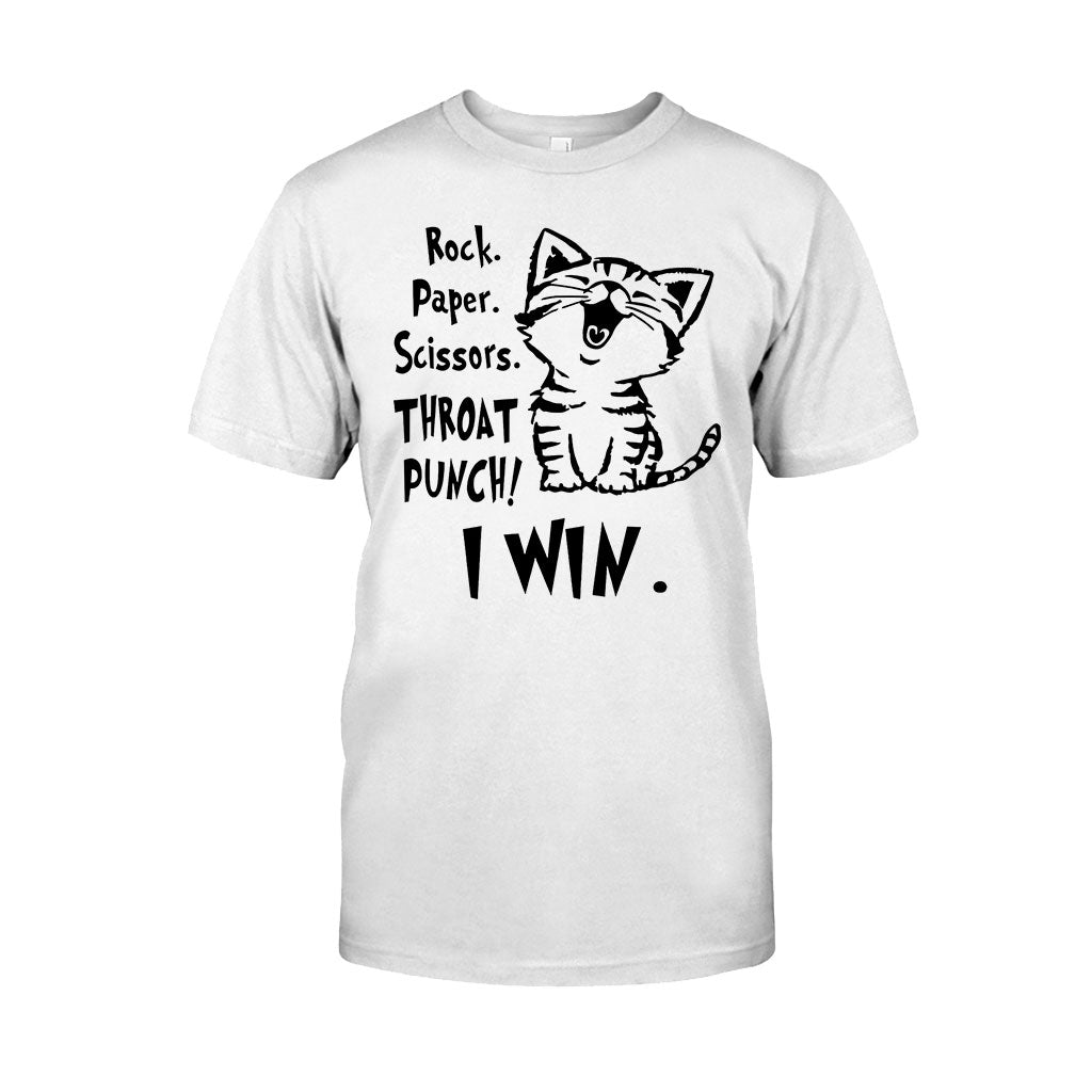 Rock Paper - Katzen-T-Shirt und Hoodie 062021