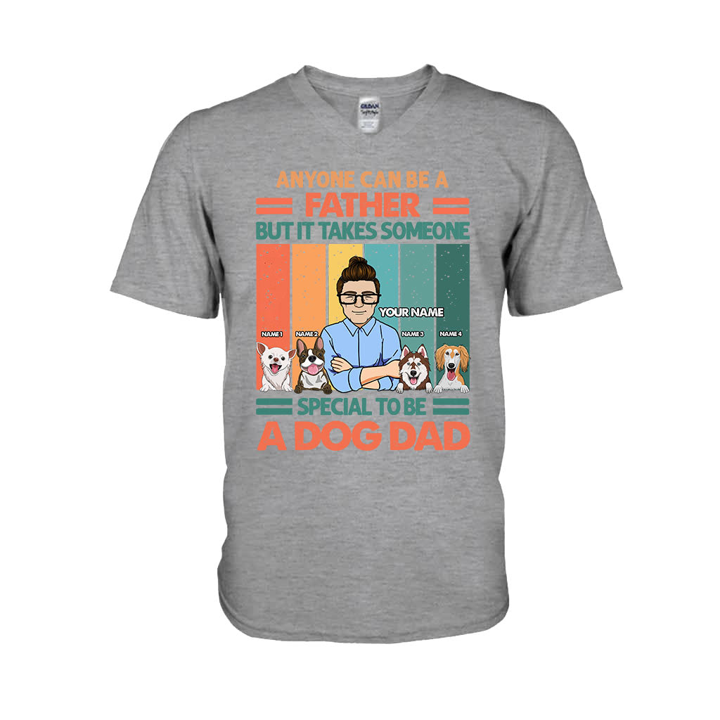 Jemand Besonderes, der Hundepapa wird – personalisiertes Vatertags-T-Shirt und Hoodie