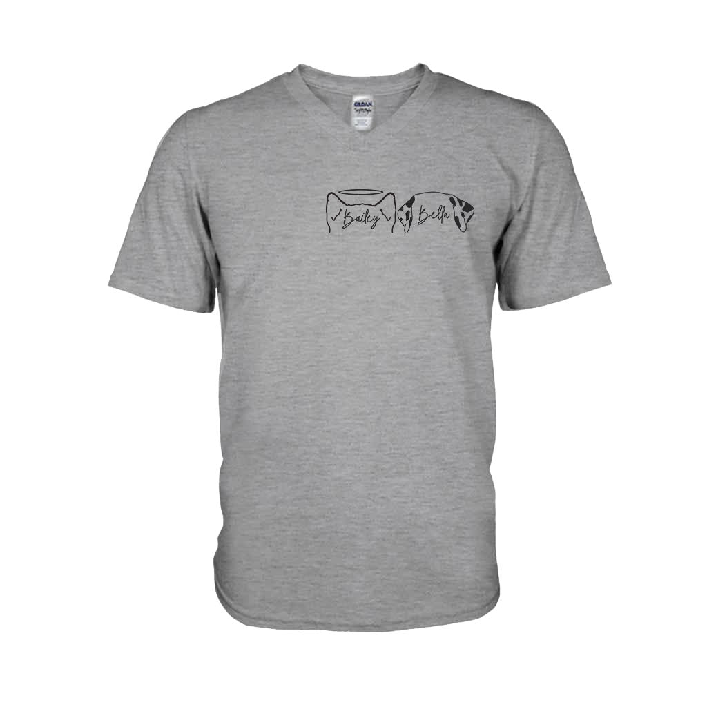 Hundemama – Personalisiertes Hunde-T-Shirt und Hoodie