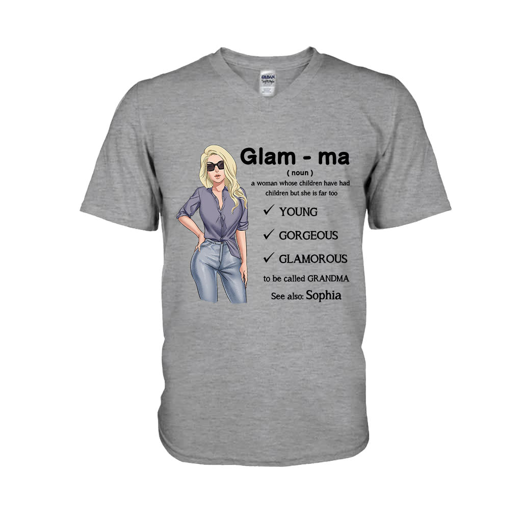 Glamma – Personalisiertes Oma-T-Shirt und Hoodie