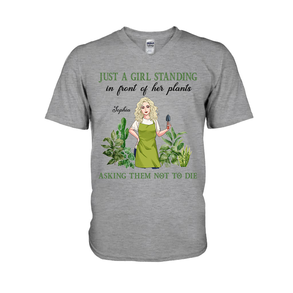 Gärtnerin – Personalisiertes Garten-T-Shirt und Hoodie