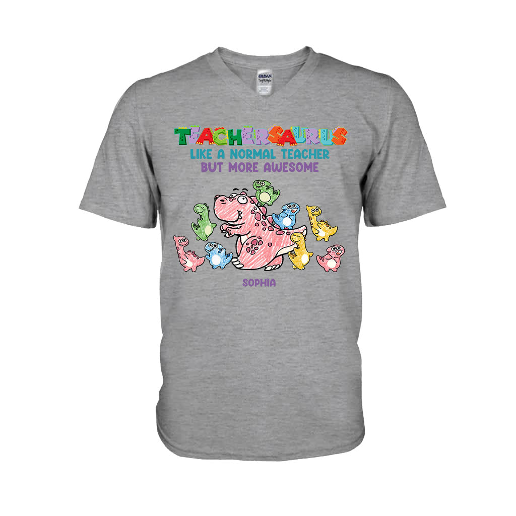 Teachersaurus – Personalisierte Lehrer-T-Shirts und Hoodies