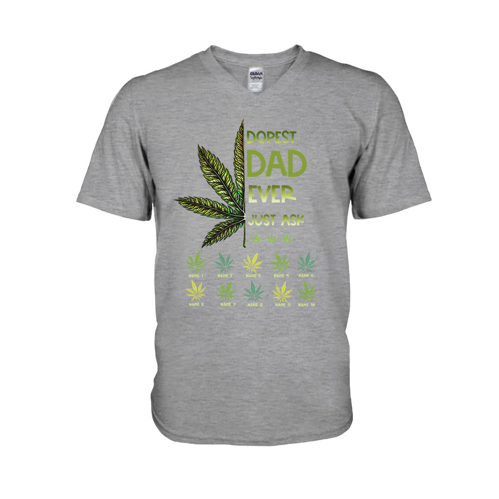 Der coolste Papa aller Zeiten – Geschenk für Papa, Oma, Opa, Mama, Onkel, Tante, Bruder, Schwester – Personalisiertes T-Shirt und Hoodie