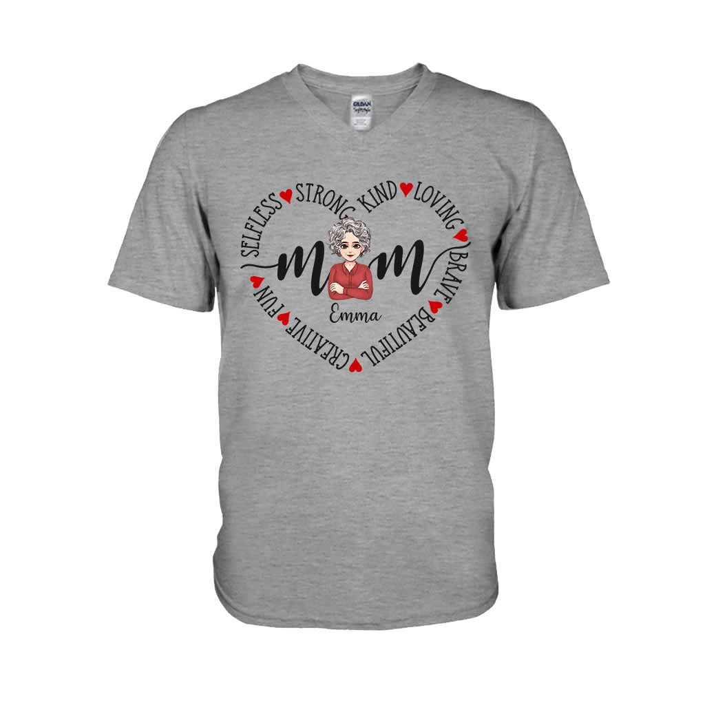 Mama – Personalisiertes Muttertags-T-Shirt und Hoodie