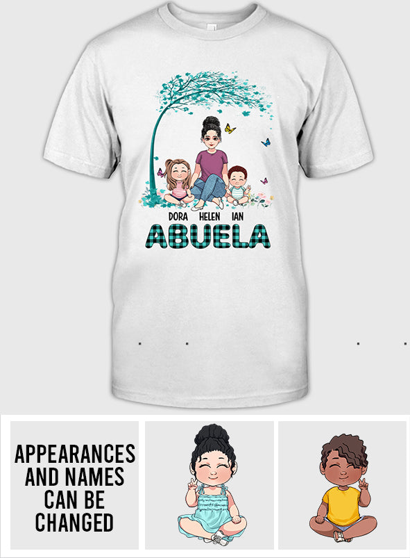 Oma-Leben – Personalisiertes Muttertags-T-Shirt und Hoodie für Omas