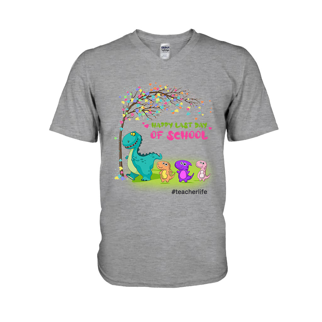 Schönen letzten Schultag! – Personalisiertes Lehrer-T-Shirt und Hoodie