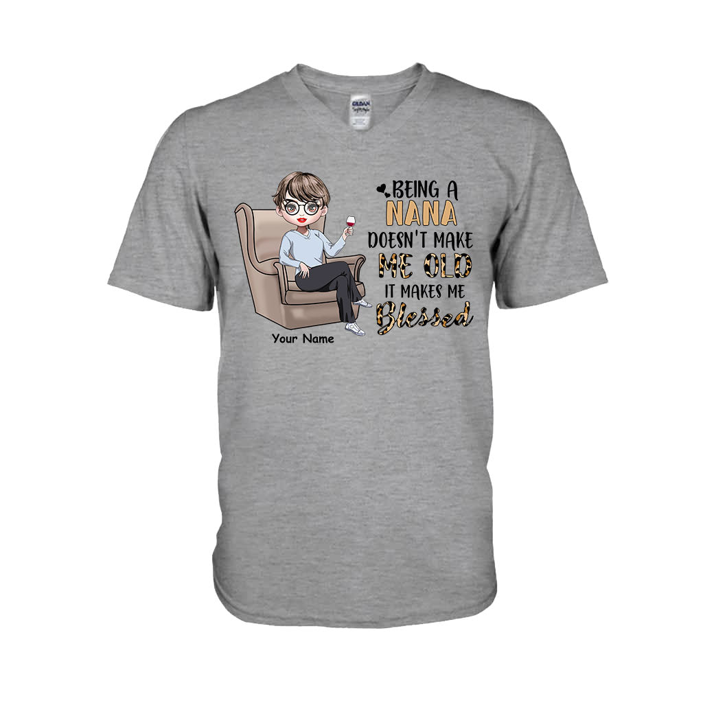 Oma sein macht mich nicht alt – Personalisiertes Muttertags-T-Shirt und Hoodie