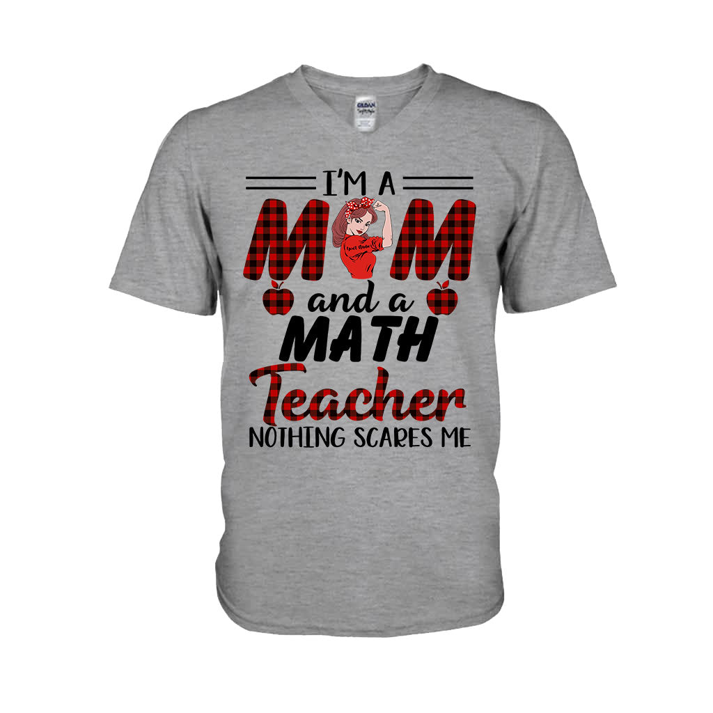 Ich bin Mutter und Lehrerin – personalisiertes T-Shirt und Hoodie