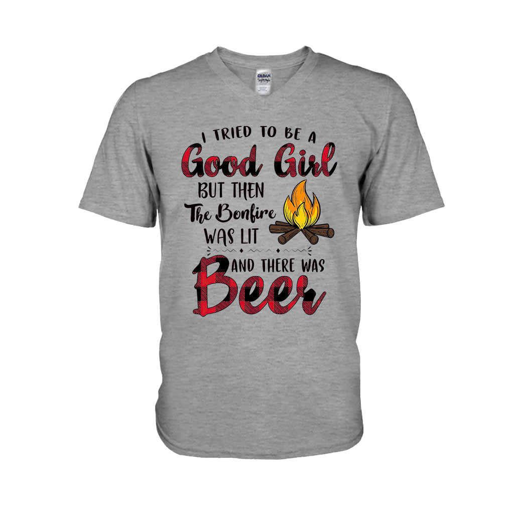 Ich habe versucht, ein braves Mädchen zu sein – Camping-T-Shirt und Hoodie 112021