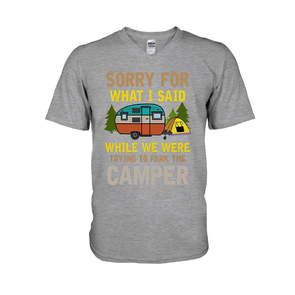 Sorry For What I Said - Camping T-shirt and Hoodie 1121