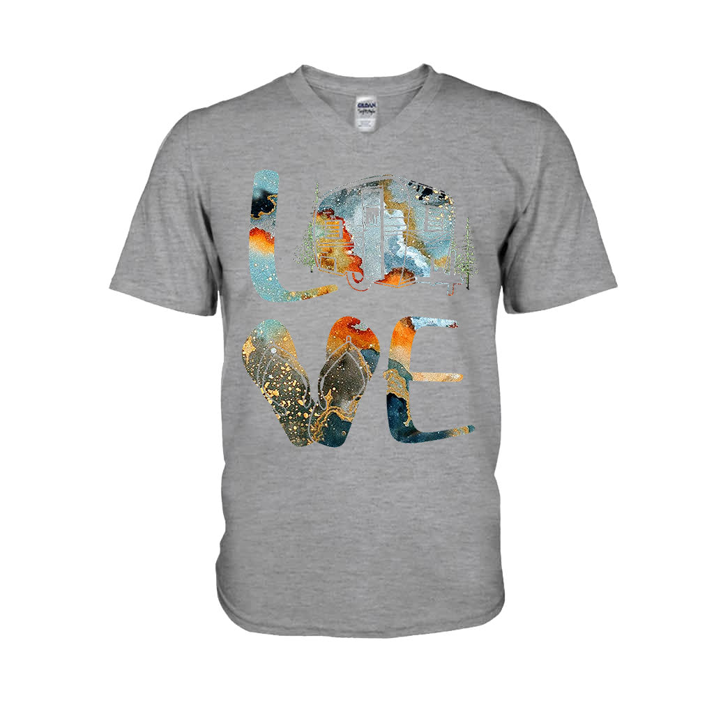 Liebe – Camping-T-Shirt und Hoodie 112021