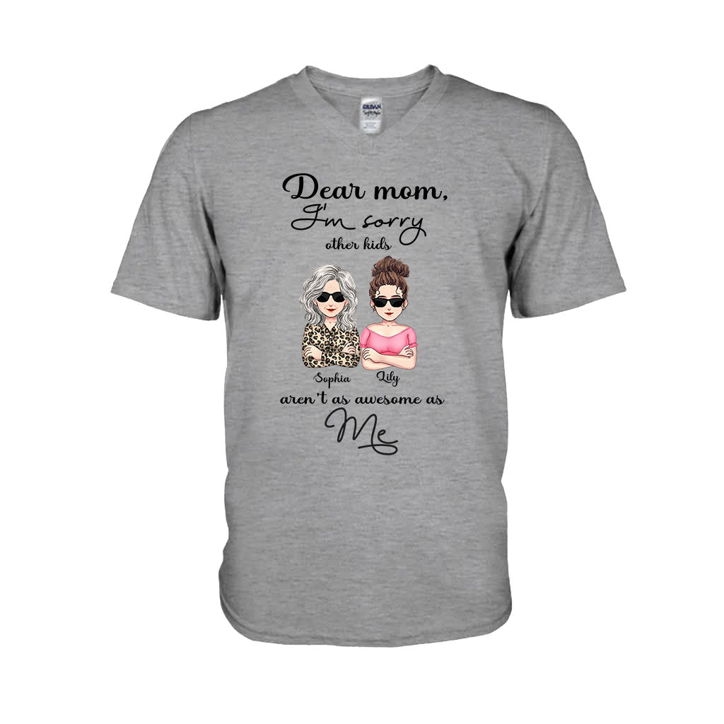 Liebe Mama – Personalisiertes Mutter-T-Shirt und Hoodie