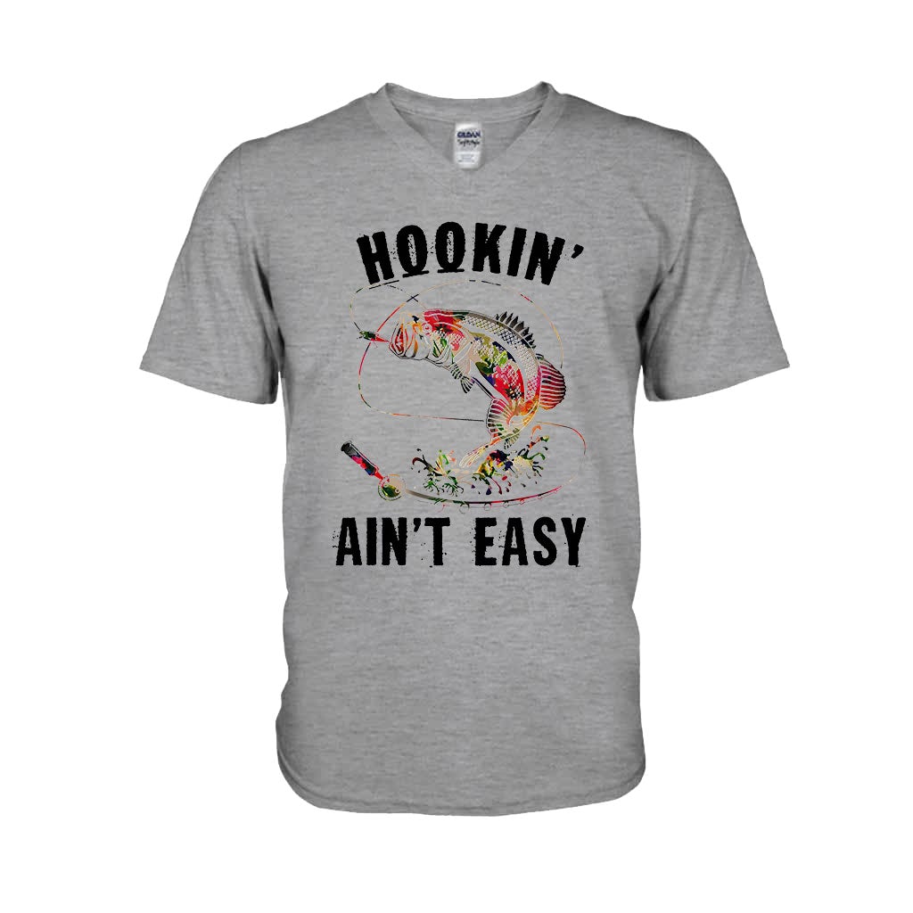 Angeln ist nicht einfach – T-Shirt und Hoodie zum Thema Angeln 1121