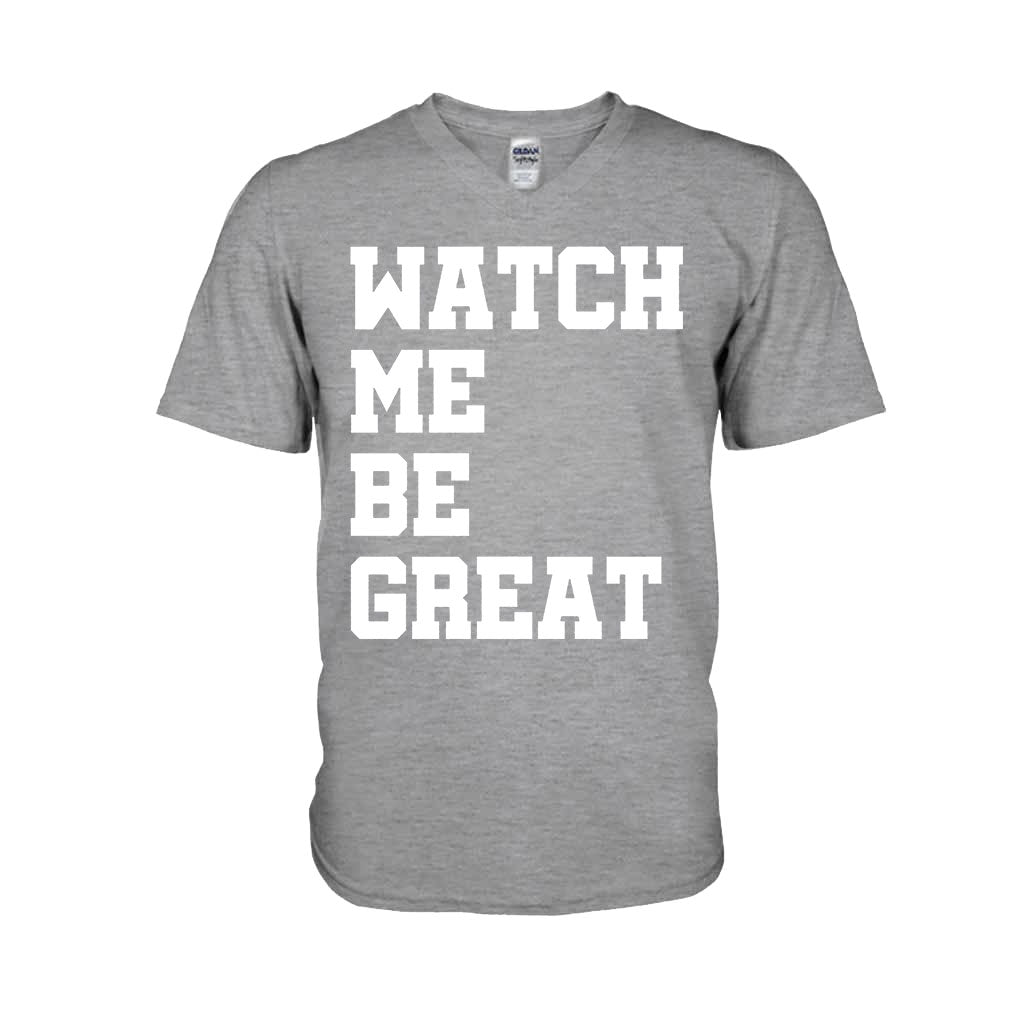 „Watch Me Be Great“ – T-Shirt und Hoodie für Afroamerikaner (112021)