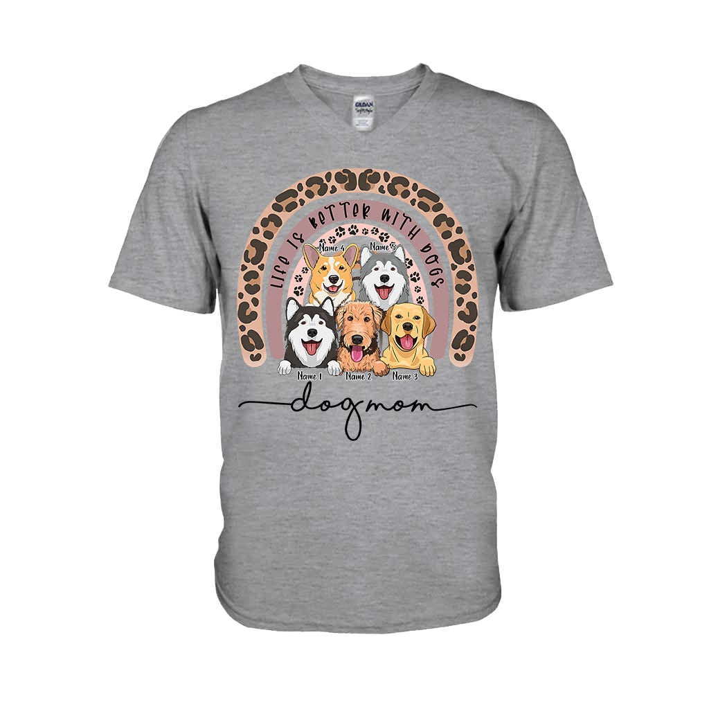 Hundemama – Personalisiertes Hunde-T-Shirt und Hoodie