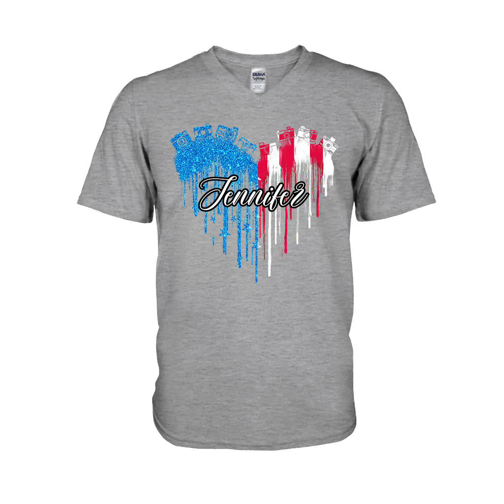 Fotografie lieben – Personalisiertes Fotografie-T-Shirt und Hoodie